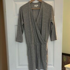 Lou & Grey Faux Wrap Dress